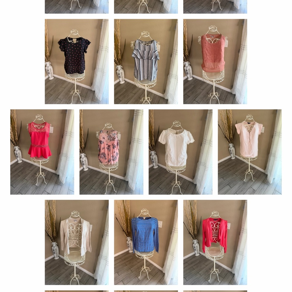 Mixed Girls Tops Bundle - Assorted Colors